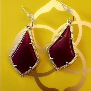 Kendra Scott purple jade Alex